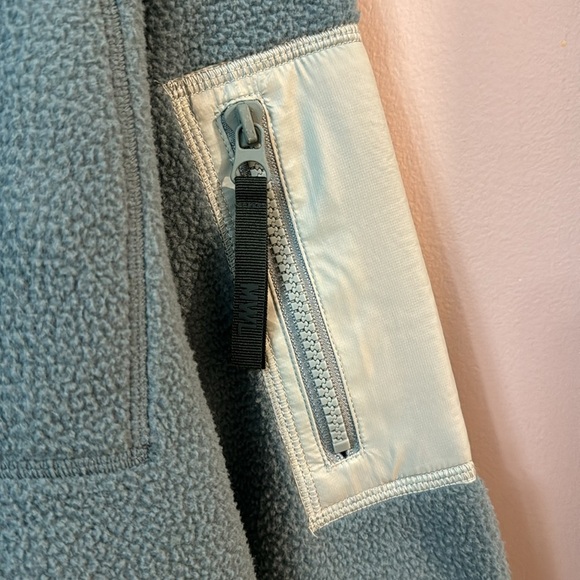 NWT Madewell MWL Sherpa Fleece Snap Front Jacket - Picture 6 of 8